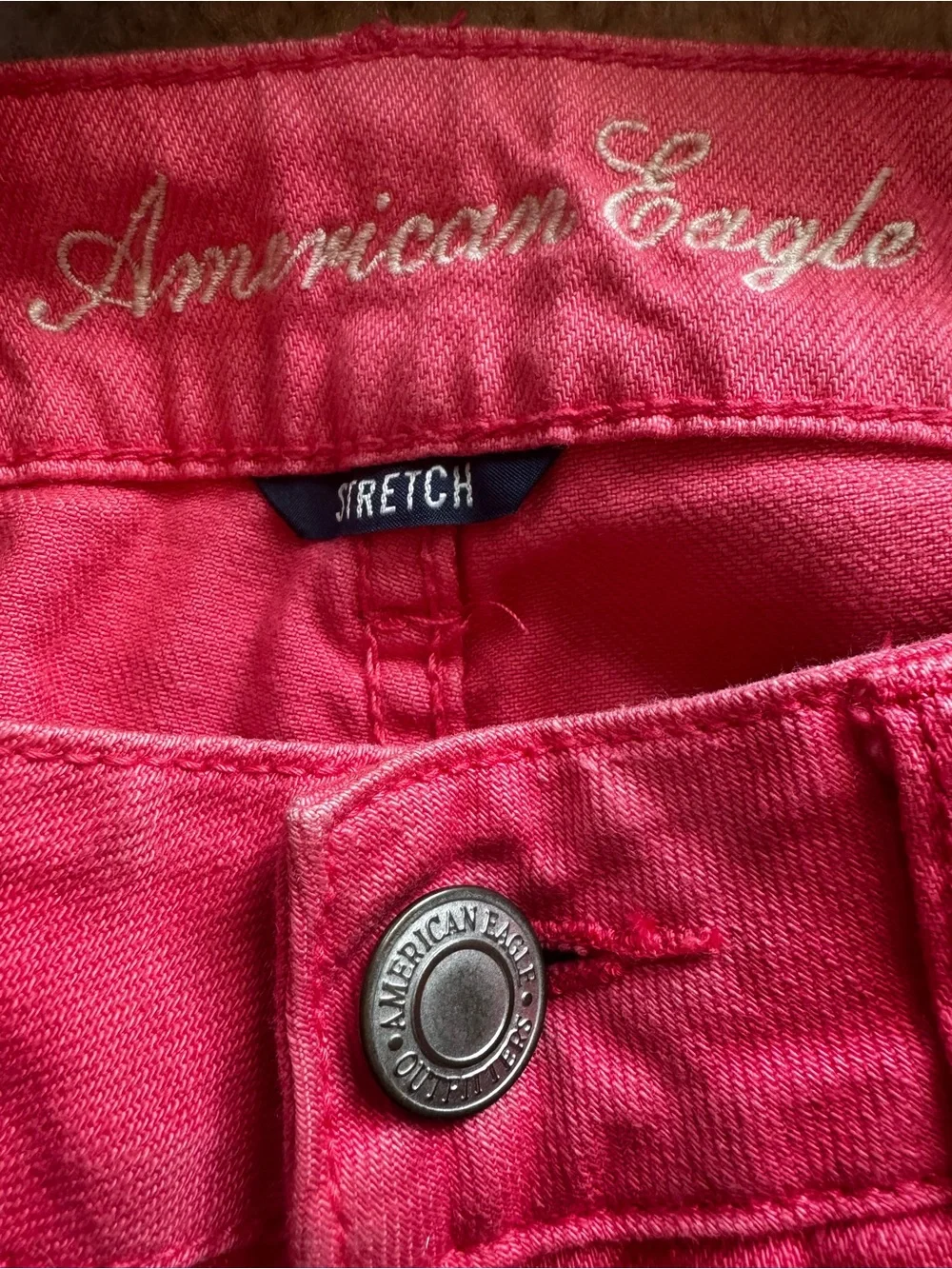American Eagle Outfitter Pink Skinny Jeans